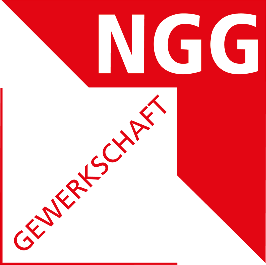 Logo ngg cmyk in rot mit weißem ngg